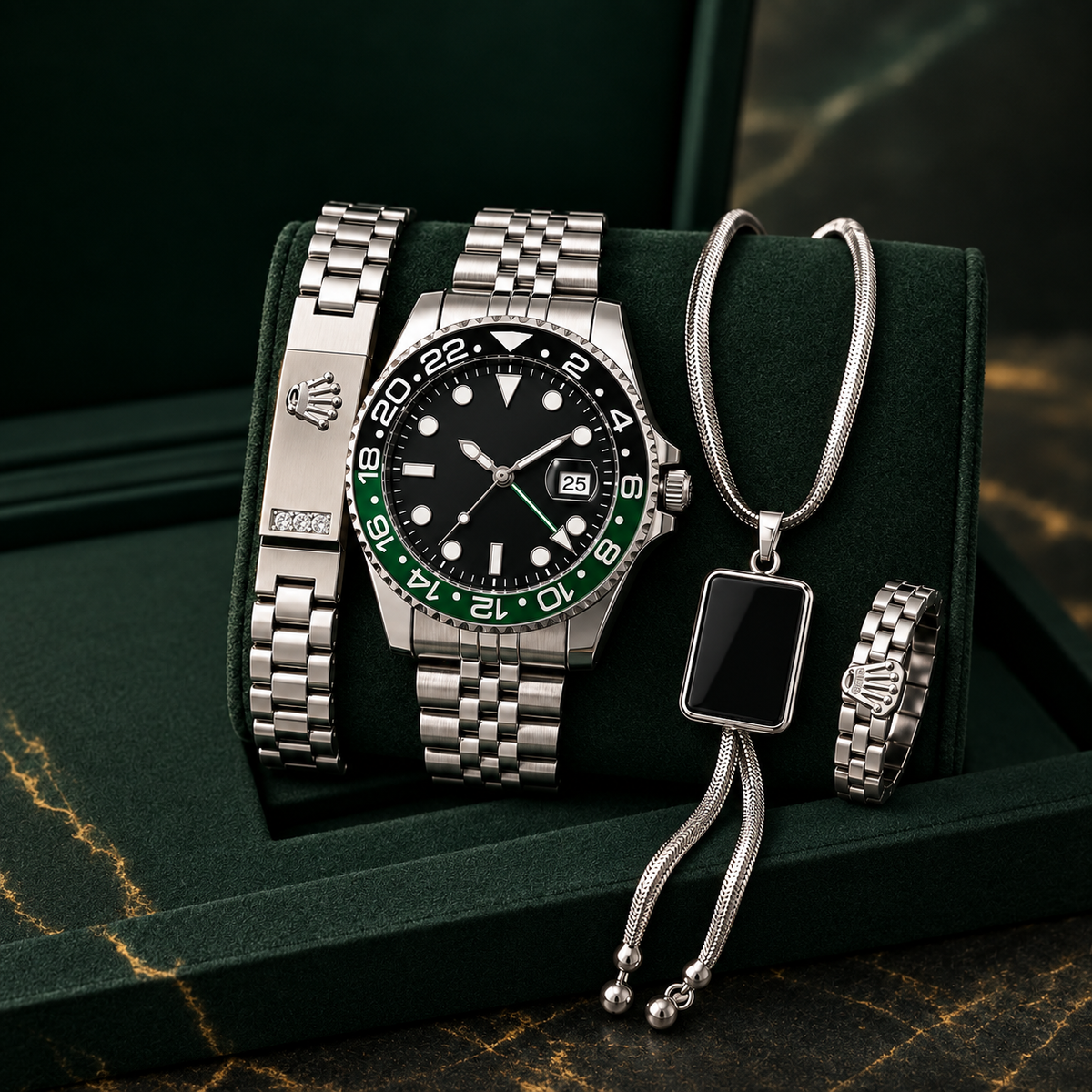 Luxury Watch Combo – Premium 4-Piece Men’s Set
