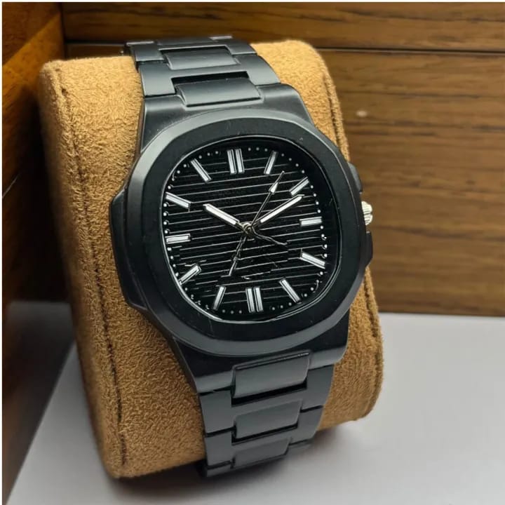 Square Nautilus Stainless Steel Watch for Men & Boys