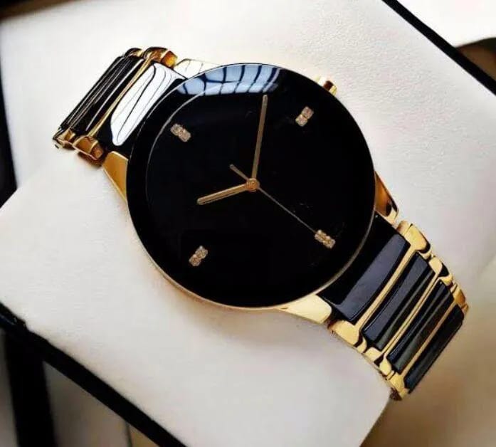 Classic Business Stainless Steel Watch for Men Boys