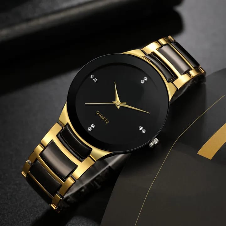 Classic Business Stainless Steel Watch for Men Boys