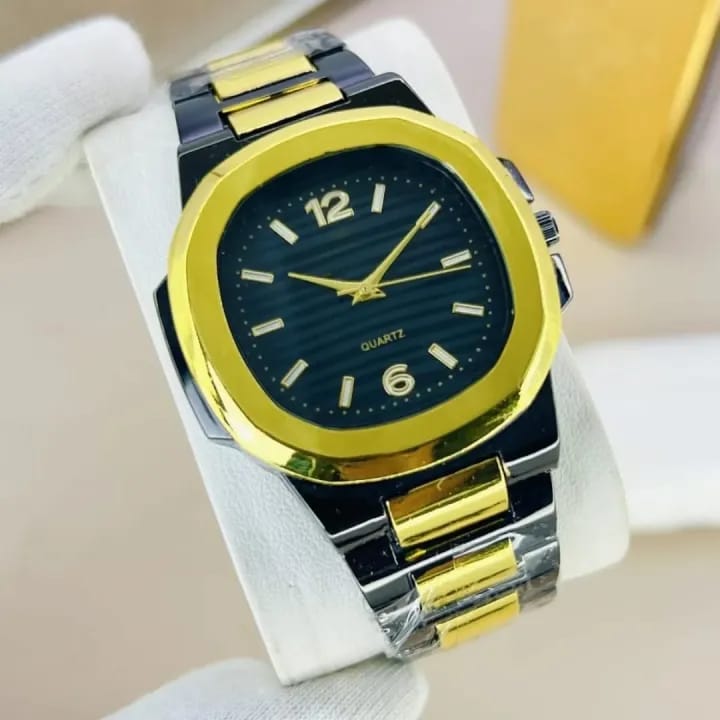 Square Nautilus Stainless Steel Watch for Men & Boys