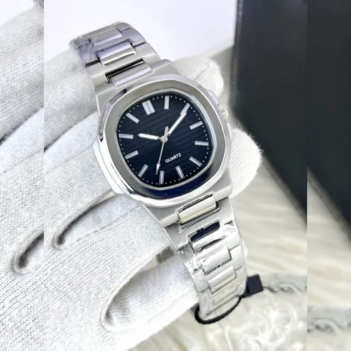 Square Nautilus Stainless Steel Watch for Men & Boys