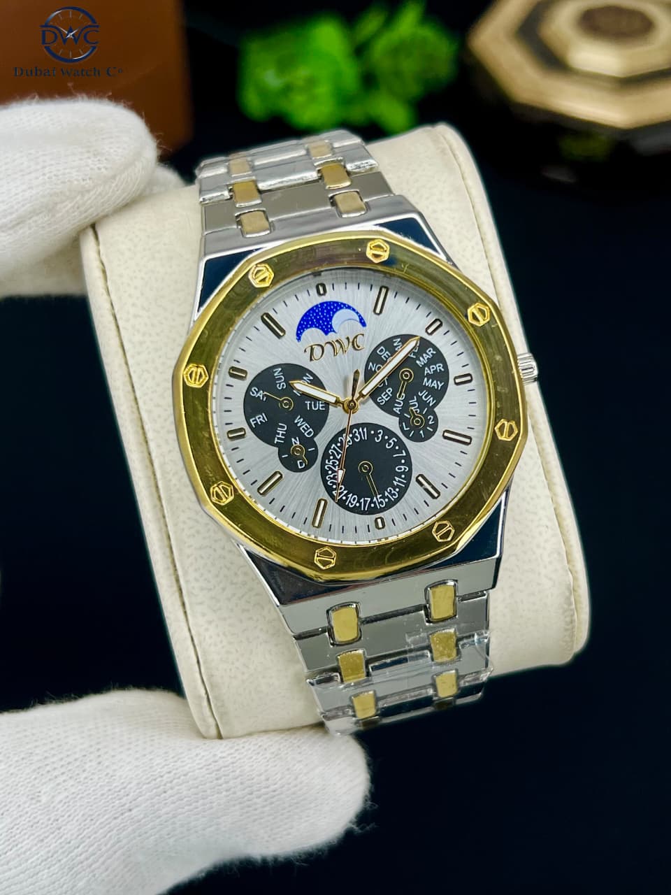 Latest Design Hexa Stainless Steel Watch for Men & Boys