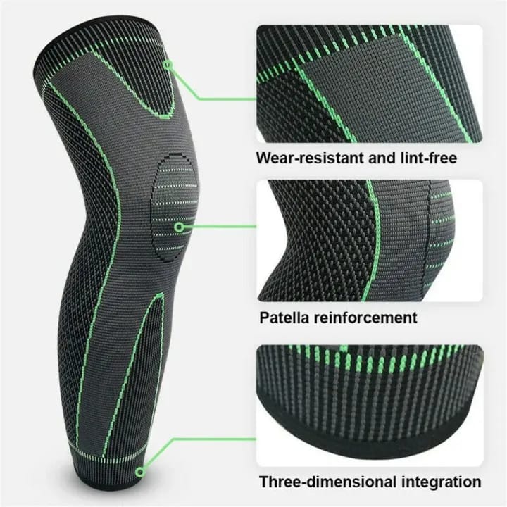 1 Pair Thermal Leg Warmers – Unisex Winter Knee High Sleeves