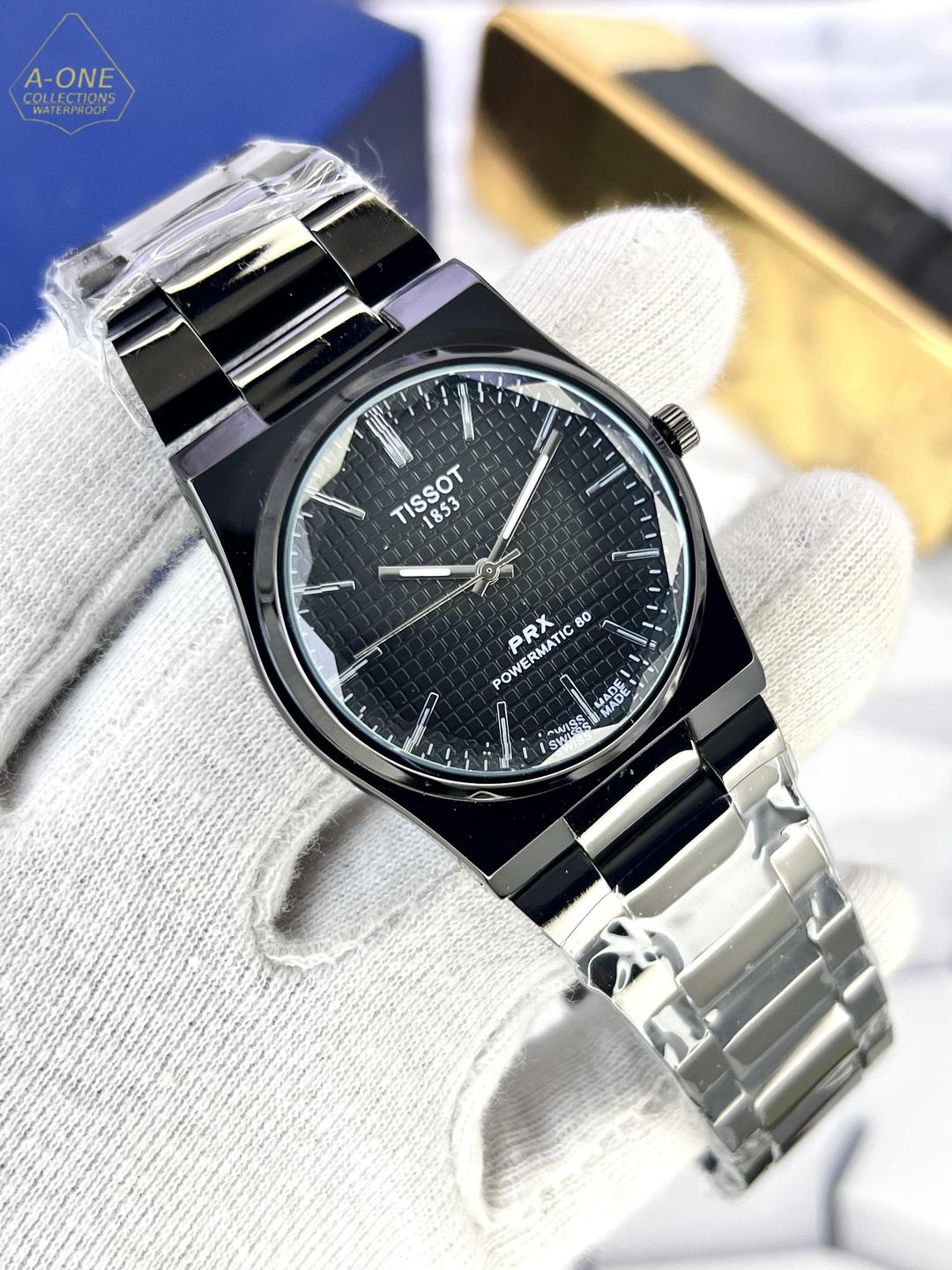 Tissot Prx Stainless Steel Watch for Men Boys