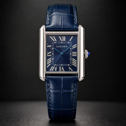 Tank OLD MONEY Watch in Leather Strap