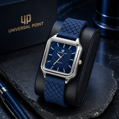 Universal Point Square Dial Premium Watch- MEGNET STRAP