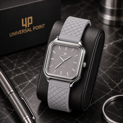 Universal Point Square Dial Premium Watch- MEGNET STRAP