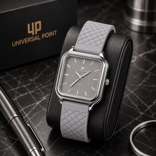 Universal Point Square Dial Premium Watch- MEGNET STRAP