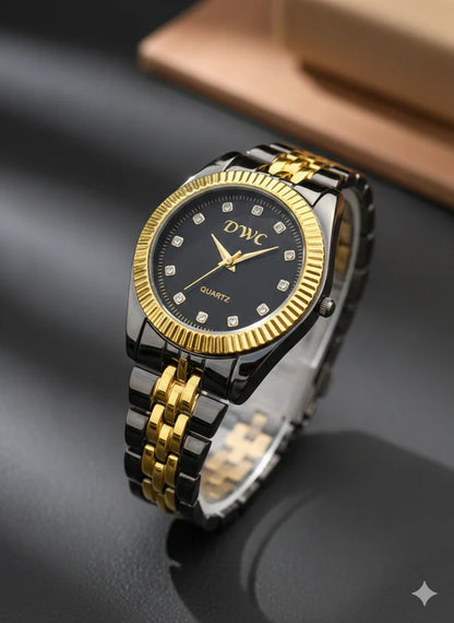 Classic Luxury Stainless Steel Watch for Men Boys