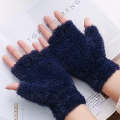Half Finger Gloves for Women Girls