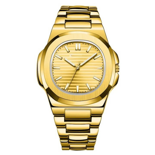 Square Nautilus Stainless Steel Watch for Men & Boys