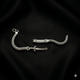 Sterling Silver Zulfiqar Sword Bracelet | Muharram Special Edition