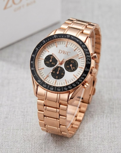 DWC Heritage Chronograph Panda Dial Watch