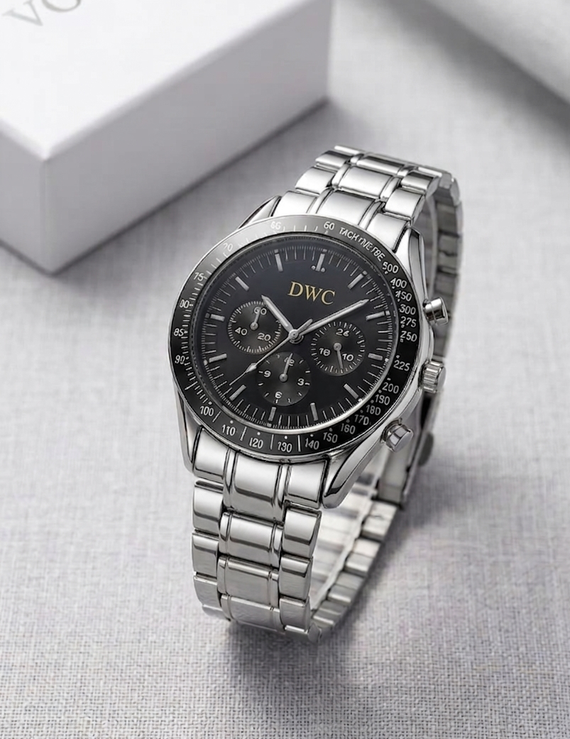 DWC Heritage Chronograph Panda Dial Watch
