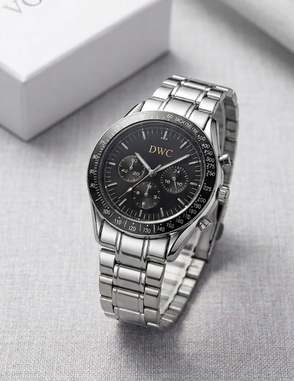 DWC Heritage Chronograph Panda Dial Watch