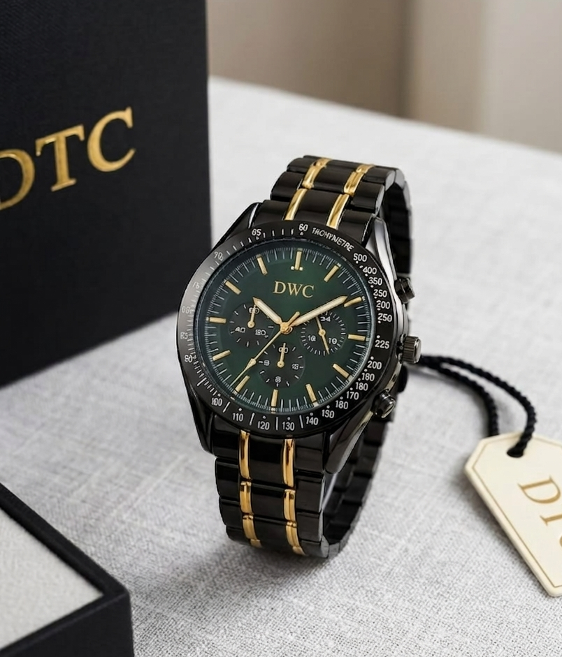 DWC Heritage Chronograph Panda Dial Watch