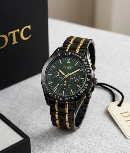 DWC Heritage Chronograph Panda Dial Watch