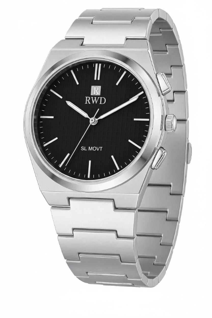 Luxury Stainless Steel Quartz Watch for Men