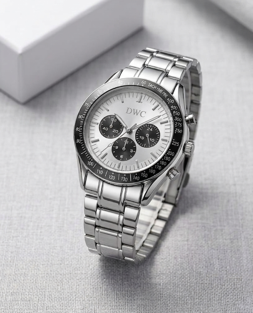 DWC Heritage Chronograph Panda Dial Watch