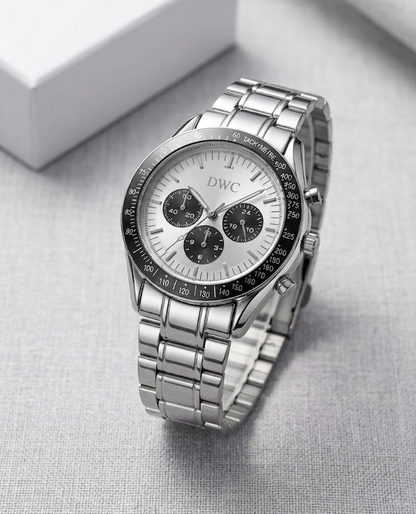 DWC Heritage Chronograph Panda Dial Watch