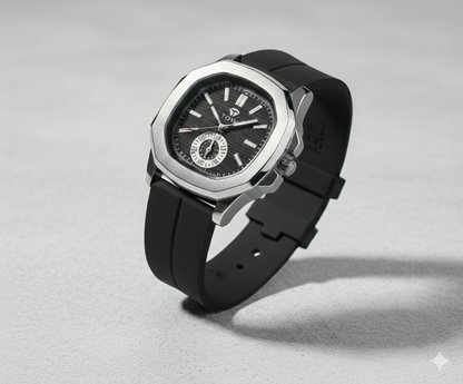 PATEK PHILLIPE Rubber Silicone Strap with Magnet Lock