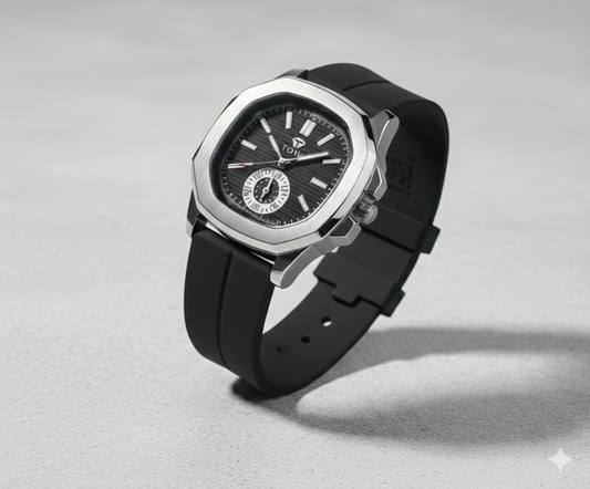 PATEK PHILLIPE Rubber Silicone Strap with Magnet Lock