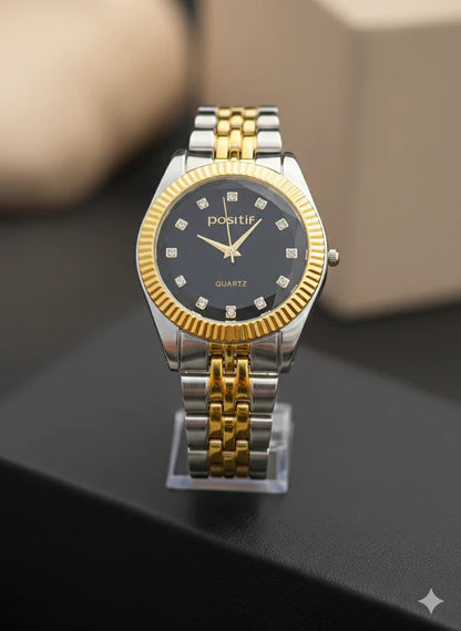 Classic Luxury Stainless Steel Watch for Men Boys