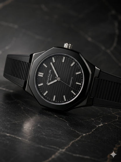 Premium Modification Luxury Sports Watch – Nautilus Style with Dual-Branded Dial