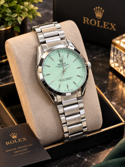 ROLEX Luxury Dial Stainless Steel Watch – Premium Men’s Timepiece