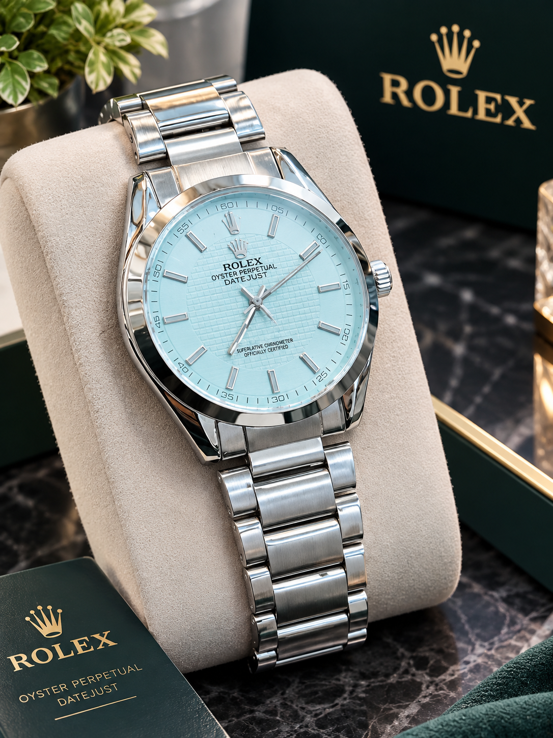 ROLEX Luxury Dial Stainless Steel Watch – Premium Men’s Timepiece