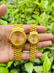 Rolex Stainless Steel Couple Watch