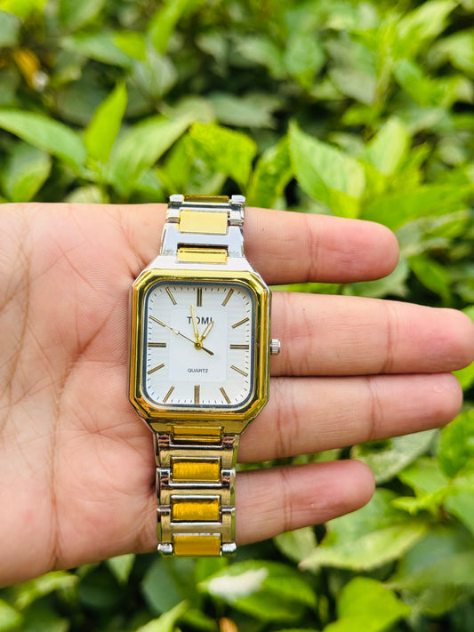 Tomi Stainless Steel OLD MONEY Style Watch
