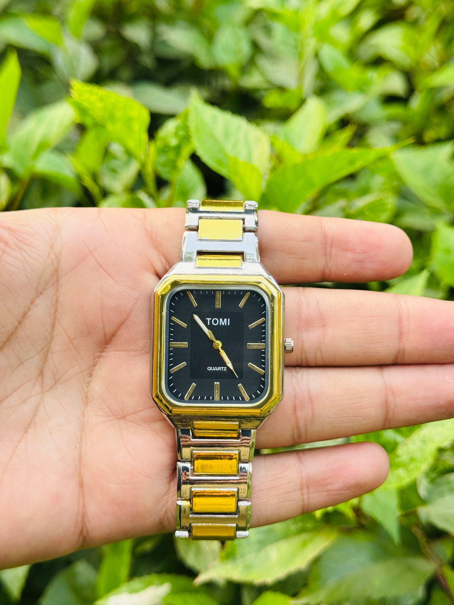 Tomi Stainless Steel OLD MONEY Style Watch