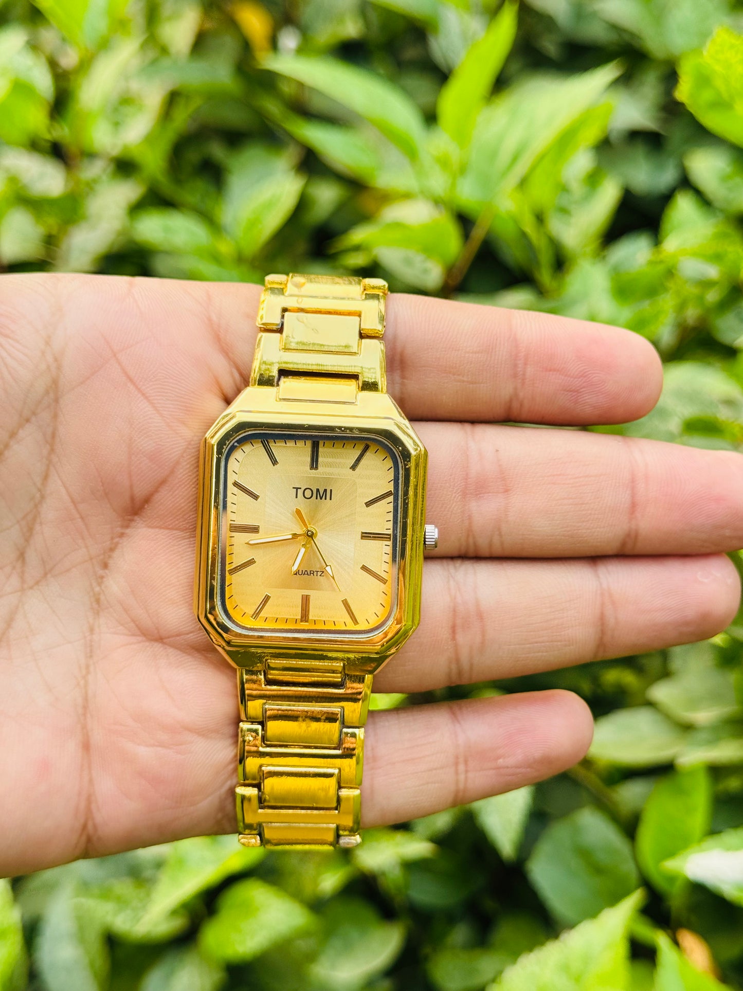 Tomi Stainless Steel OLD MONEY Style Watch