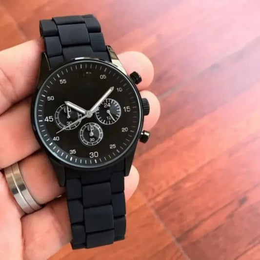 Armani High Quality Rubber Strap Watch