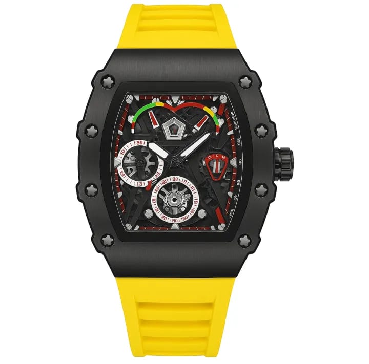 Frank Muller Latest Article Watch with Rubber Strap(Plastic Case)
