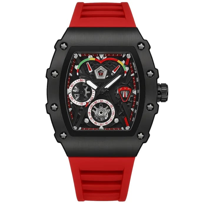 Frank Muller Latest Article Watch with Rubber Strap(Plastic Case)