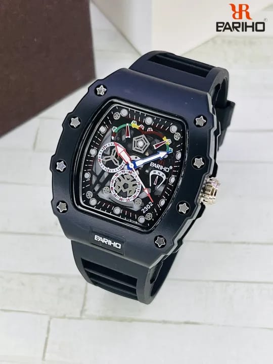 Frank Muller Latest Article Watch with Rubber Strap(Plastic Case)