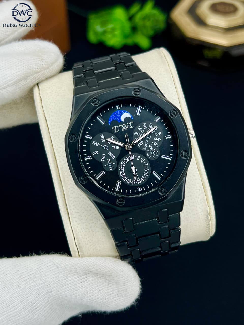 Latest Design Hexa Stainless Steel Watch for Men & Boys