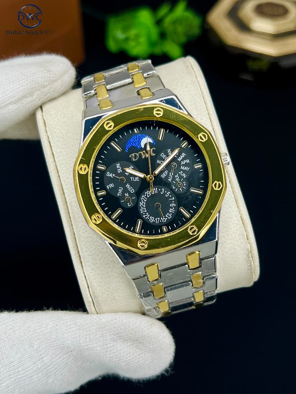 Latest Design Hexa Stainless Steel Watch for Men & Boys