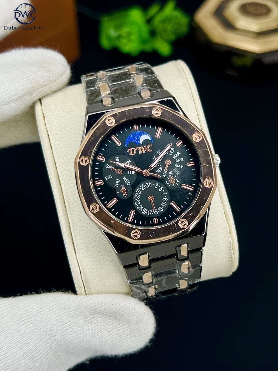 Latest Design Hexa Stainless Steel Watch for Men & Boys