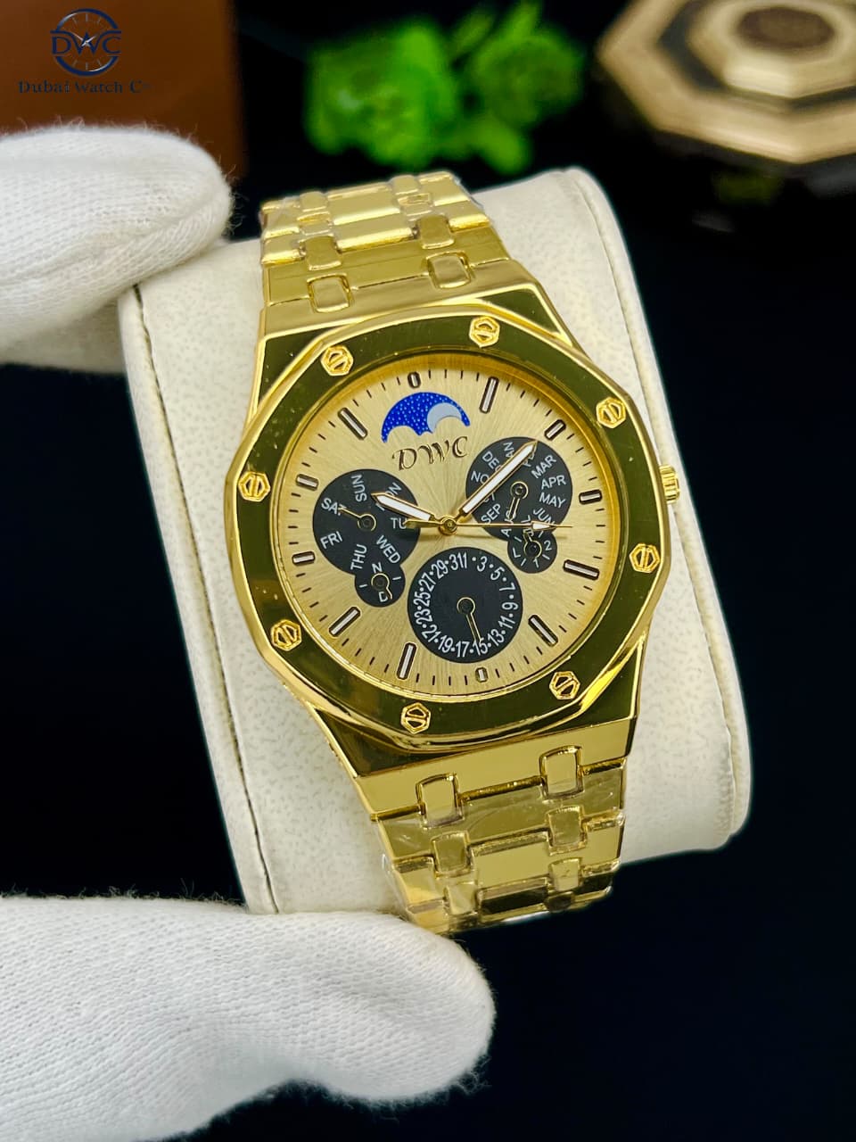 Latest Design Hexa Stainless Steel Watch for Men & Boys