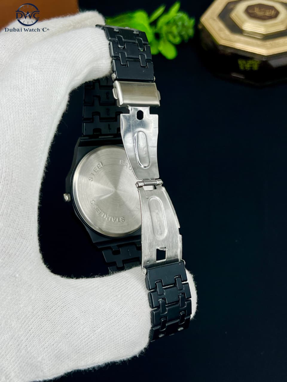 Latest Design Hexa Stainless Steel Watch for Men & Boys