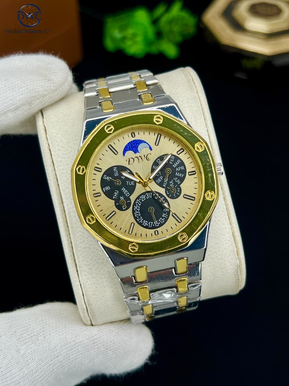 Latest Design Hexa Stainless Steel Watch for Men & Boys