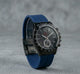 Round Dial Rubber Silicone Strap Watch with Magnet Lock