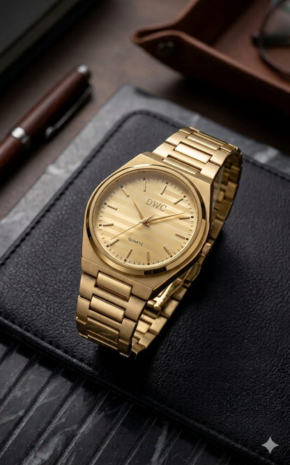 DWC Heritage Horizontal Stripe Variant Dial Watch