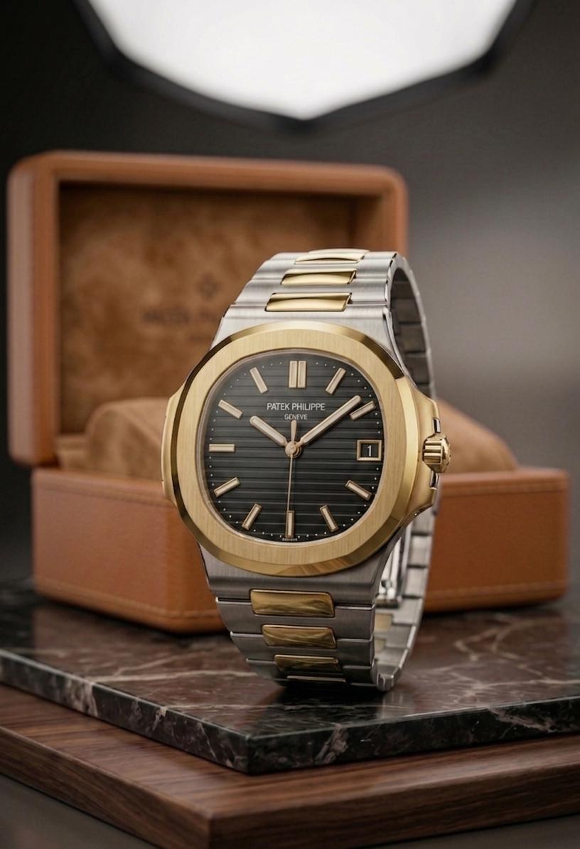 Nautilus PATEK PHILIPPE GENEVE Stainless Steel Premium Quality (Matt Finish)