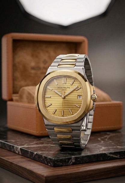 Nautilus PATEK PHILIPPE GENEVE Stainless Steel Premium Quality (Matt Finish)