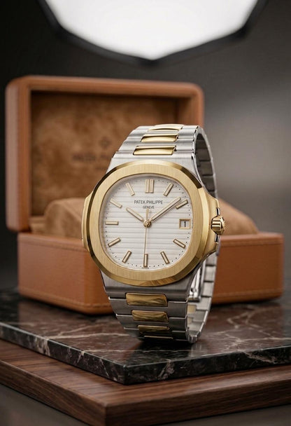 Nautilus PATEK PHILIPPE GENEVE Stainless Steel Premium Quality (Matt Finish)